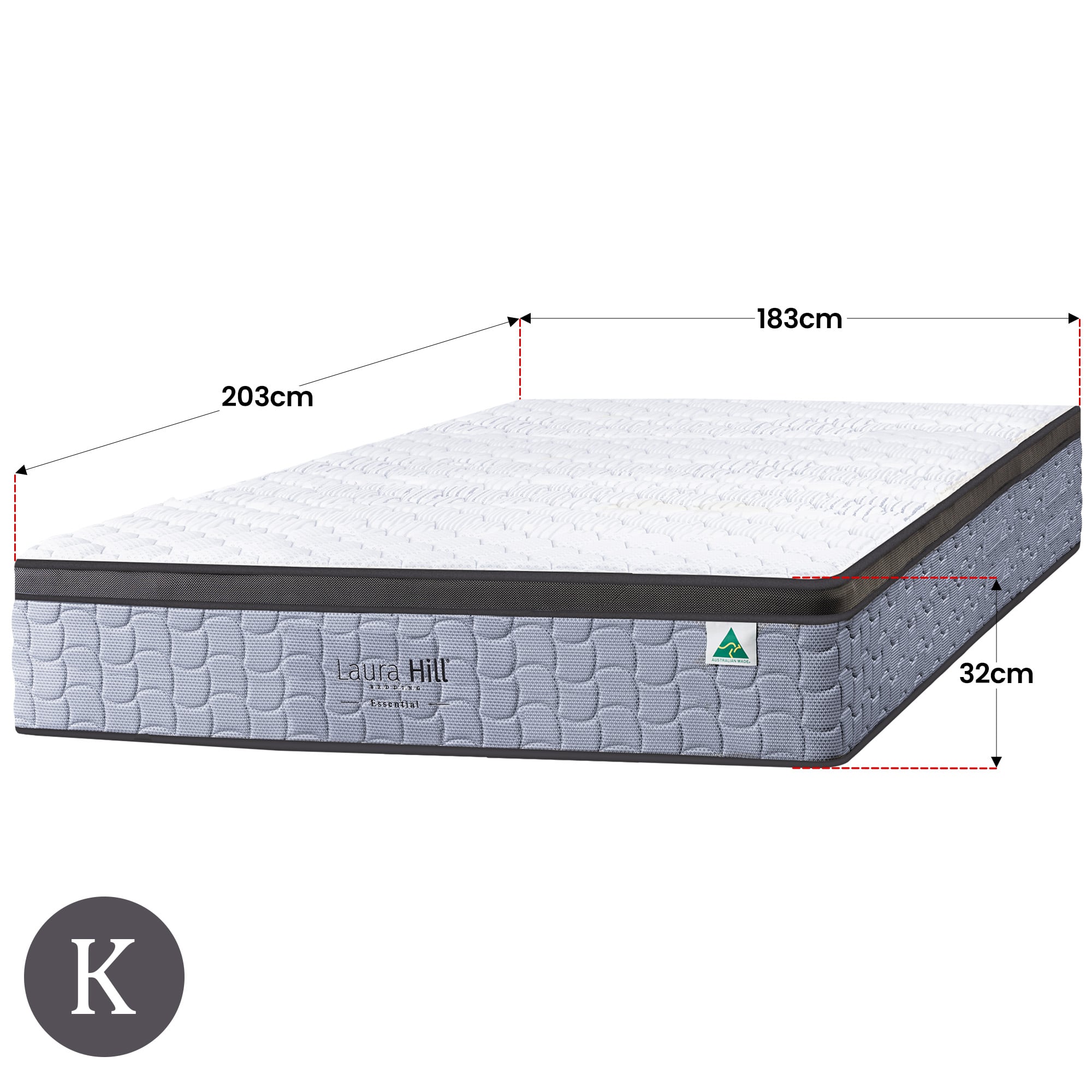 Laura Hill Essential Premium Australian Made Mattress
