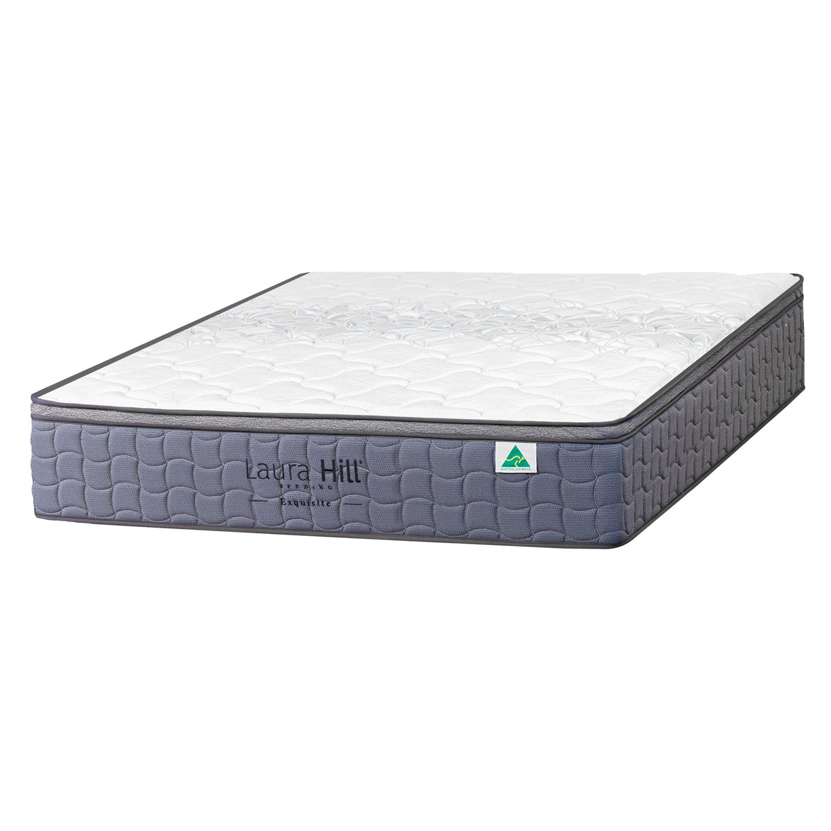 Laura Hill Exquisite Double Mattress Australian Made 5-Zone Pocket Spring Medium Firm Bed Edge Support
