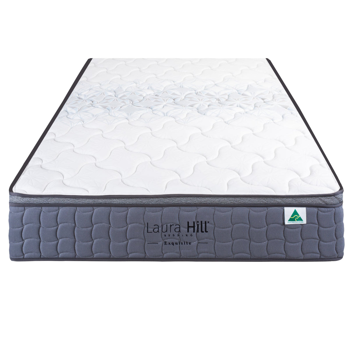 Laura Hill Exquisite Double Mattress Australian Made 5-Zone Pocket Spring Medium Firm Bed Edge Support