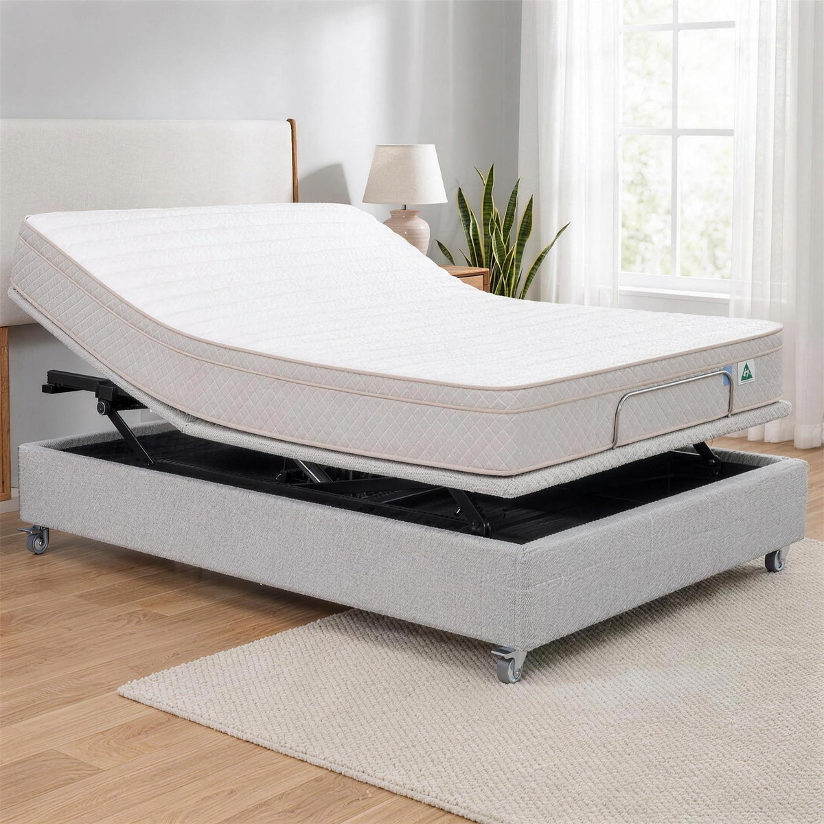 Sleep Australasia Therapedic Modulift Hospital Grade Double Electric Adjustable Bed Base with Massage & Wireless Remote