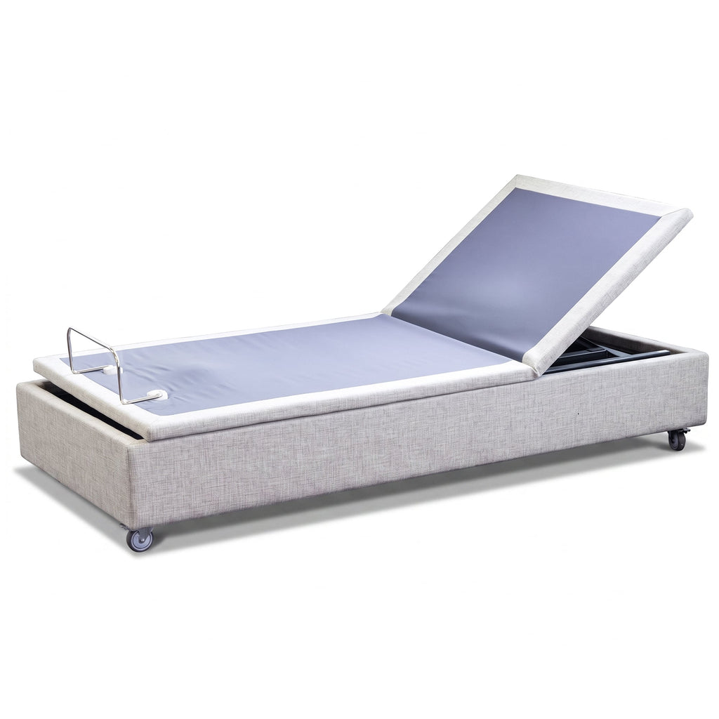 Therapedic Modulift Hospital Grade Split Queen Electric Adjustable Bed Base with Massage & Wireless Remote