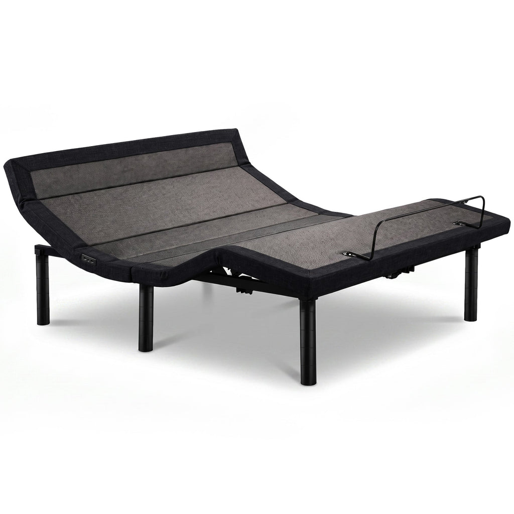 Therapedic Advance Double Adjustable Bed Frame Base with Head Tilt, Massage, USB & Wireless Remote