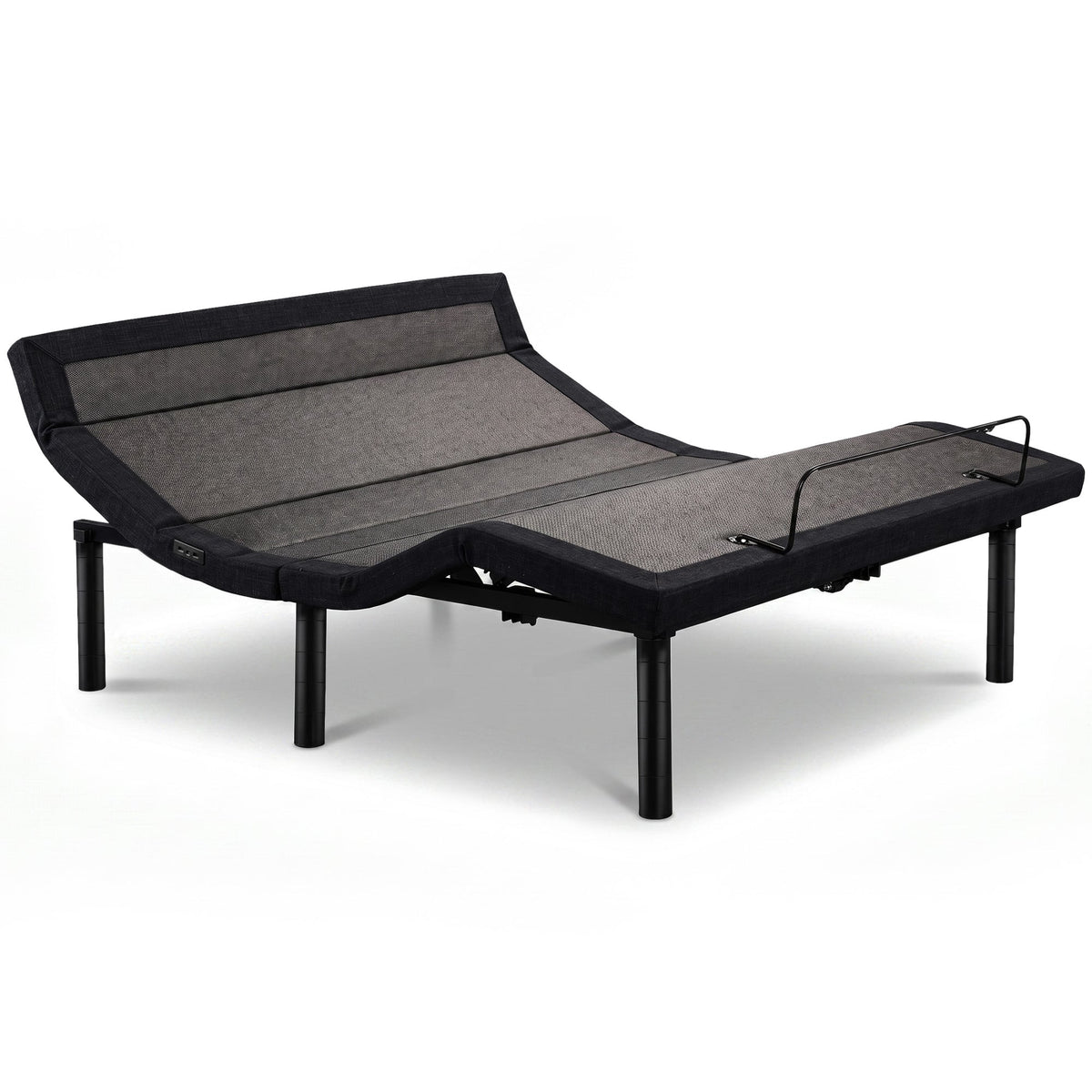 Therapedic Advance Queen Adjustable Bed Frame Base with Head Tilt, Massage, USB & Wireless Remote