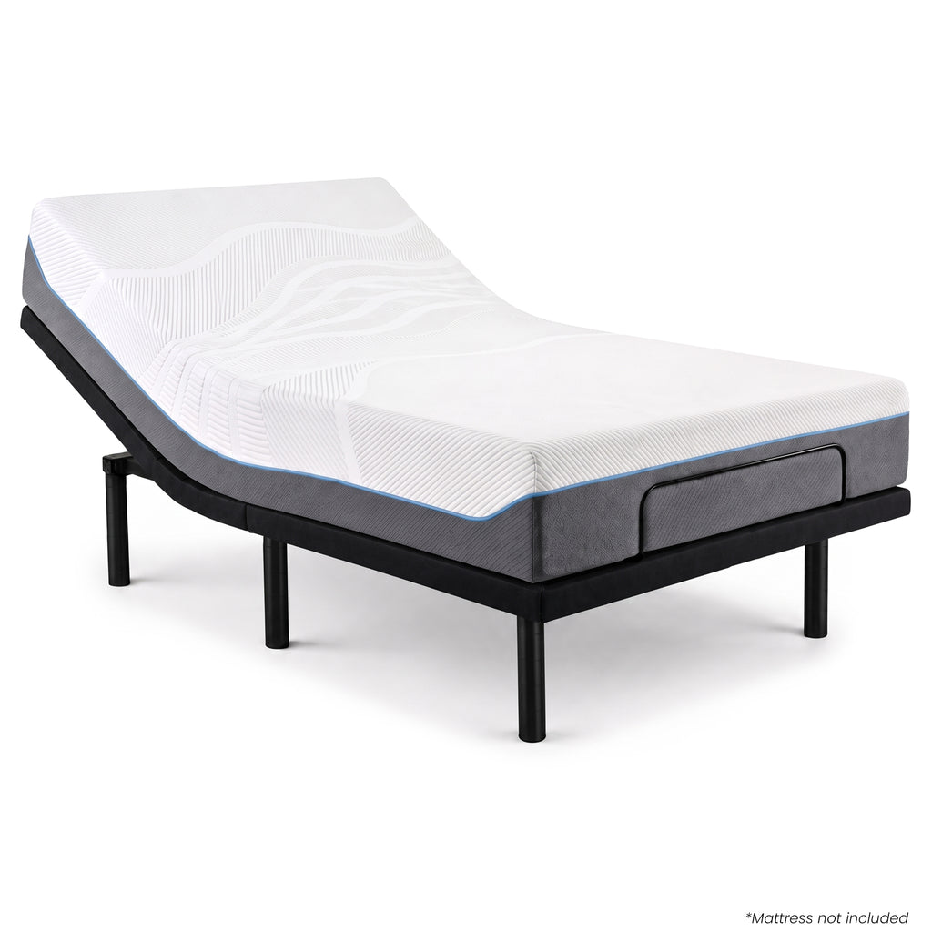 Therapedic Motion King Single Adjustable Bed Base Electric Motorised Frame with Wireless Remote & Preset