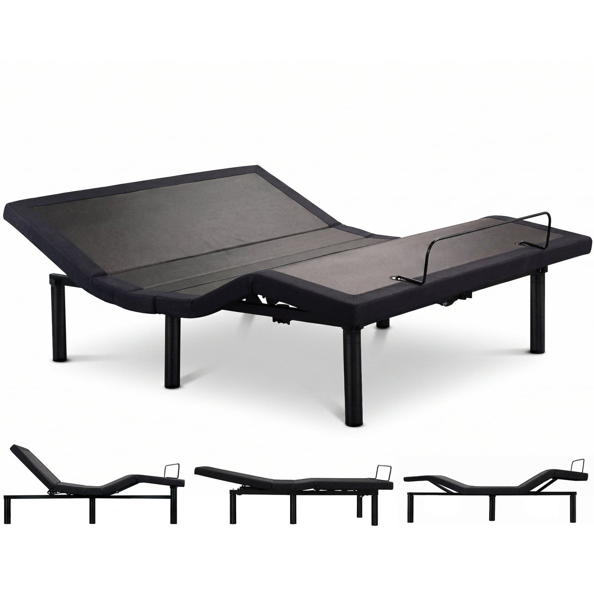 Therapedic Motion Queen Adjustable Bed Base Electric Motorised Frame with Wireless Remote & Preset