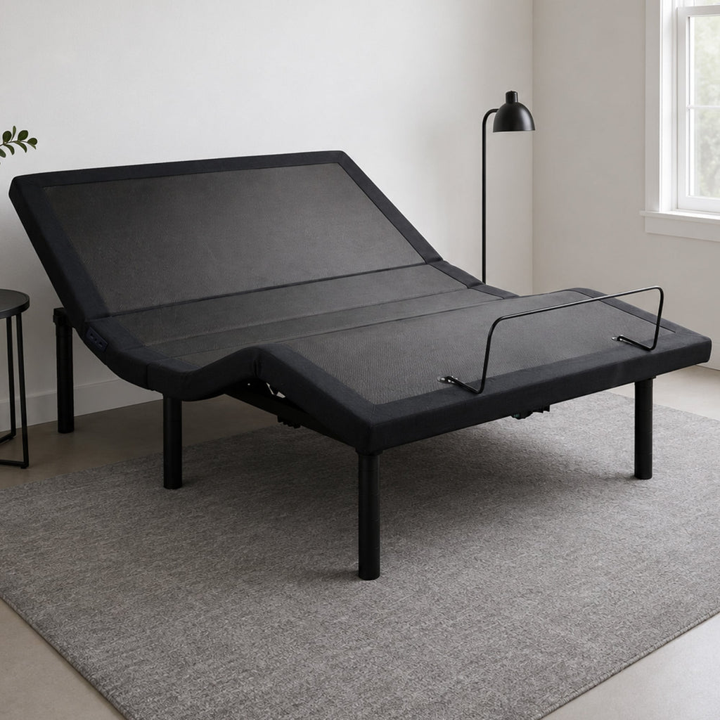 Therapedic Versa Electric Double Adjustable Bed Base Frame with Massage Dual Motor Zero Gravity & Wireless Remote