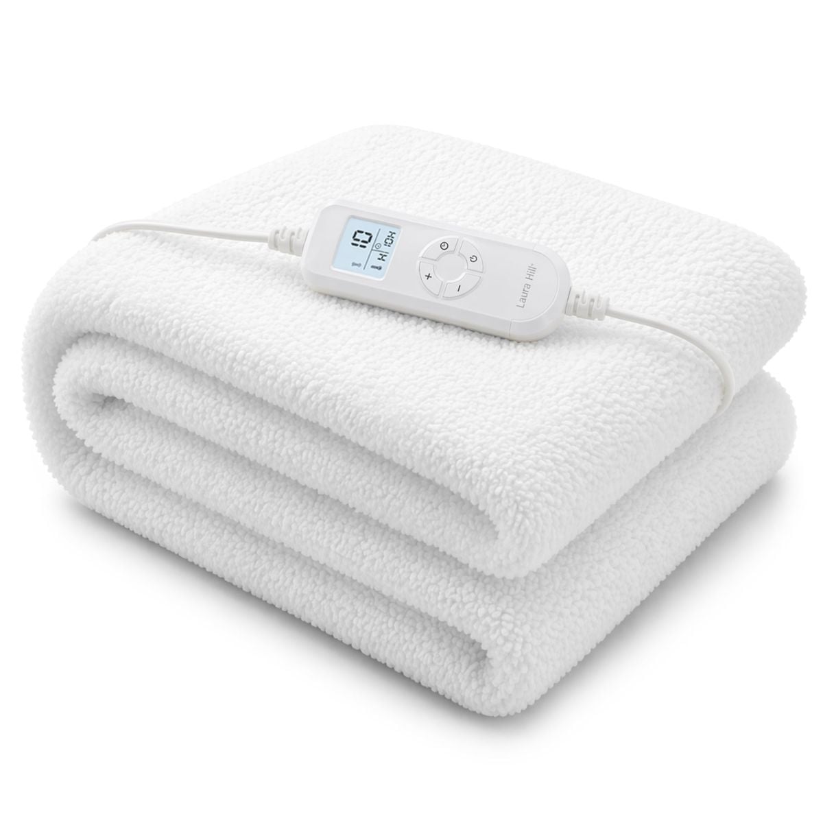 Laura Hill Heated Electric Blanket Fitted Fleece Underlay - Single