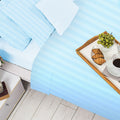 1000 Thread Count CVC Rich Cotton Queen Bed Doona Cover Set