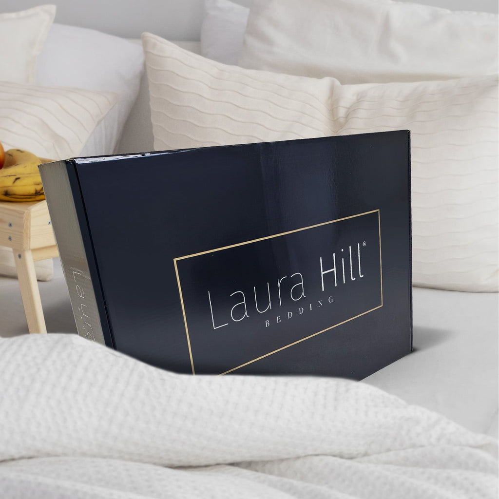 Laura Hill 600-GSM Mink Blanket Queen Size Double-Sided Soft Plush Bed Faux Throw Rug 220 X 240cm - Pink