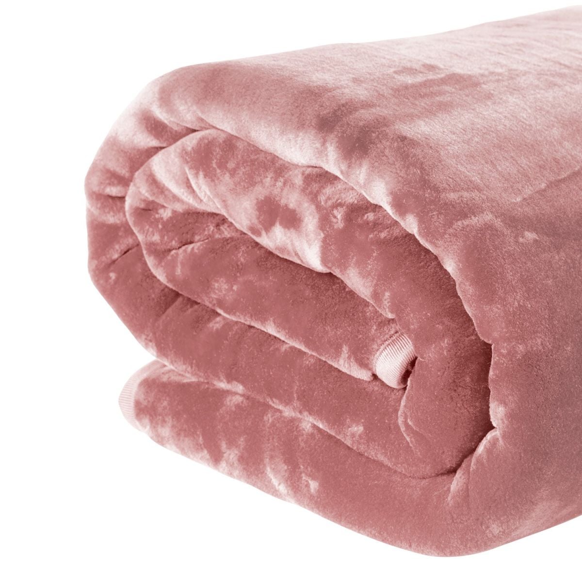 Laura Hill 600-GSM Mink Blanket Queen Size Double-Sided Soft Plush Bed Faux Throw Rug 220 X 240cm - Pink