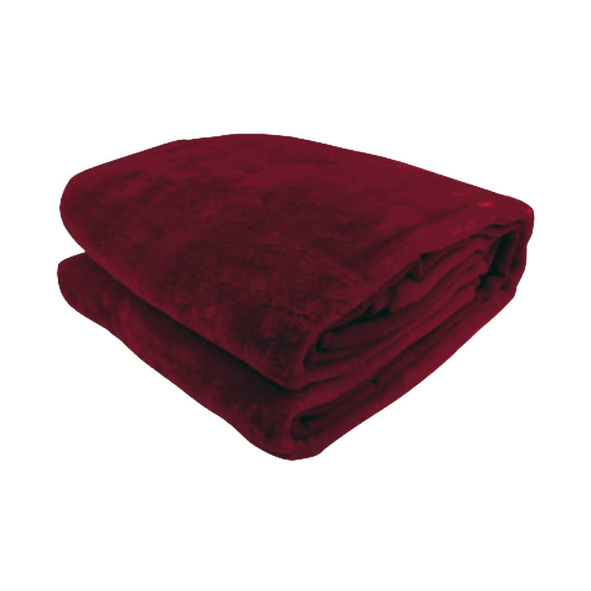 Laura Hill 600-GSM Mink Blanket Queen Size Double-Sided Soft Plush Bed Faux Throw Rug 220 X 240cm - Wine Red
