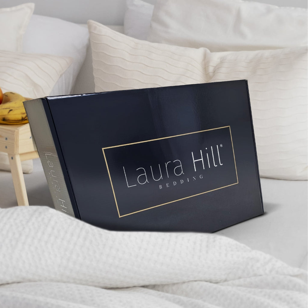 Laura Hill 600-GSM Mink Blanket Queen Size Double-Sided Soft Plush Bed Faux Throw Rug 220 X 240cm - Black