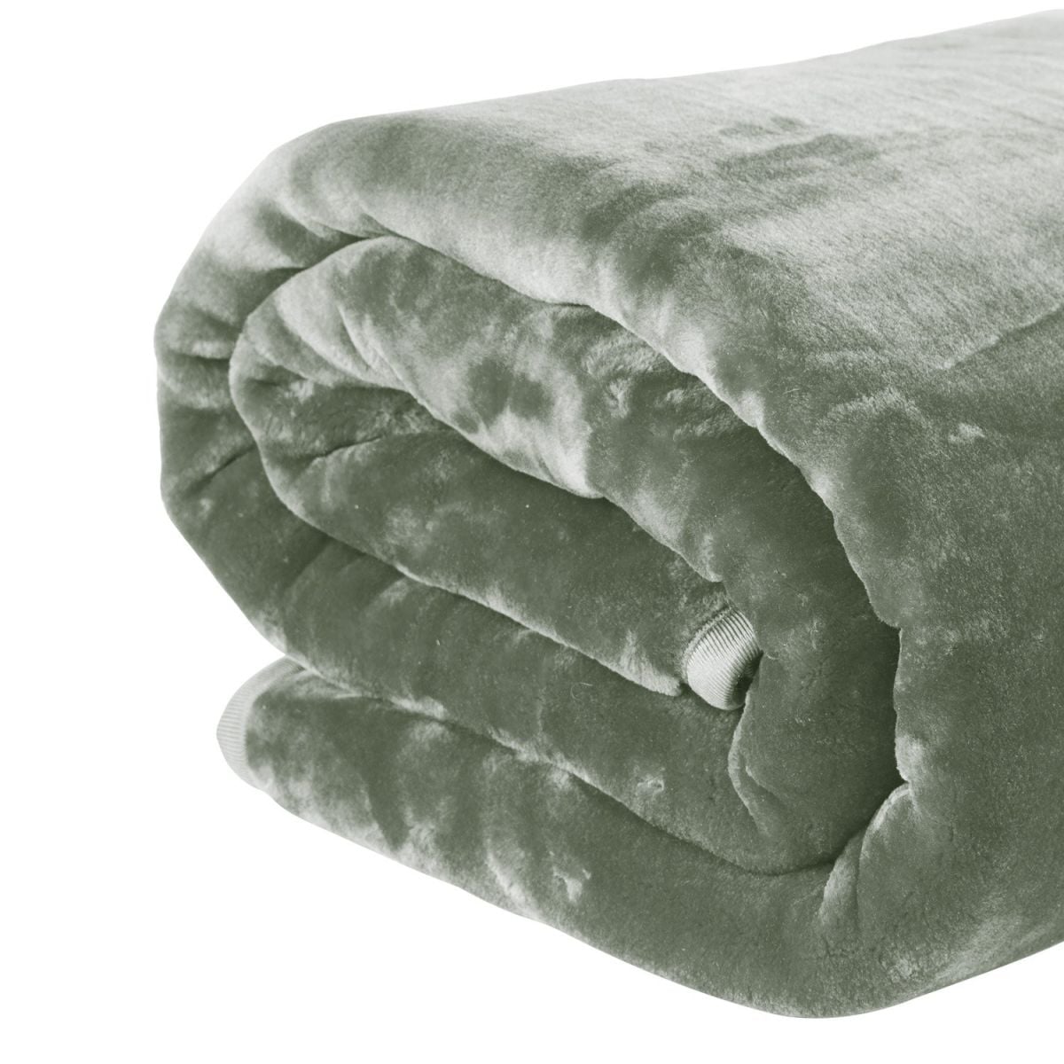 Laura Hill 800-GSM Mink Blanket Queen Size Double-Sided Soft Plush Bed Faux Throw Rug 220 X 240cm Heavy - Sage