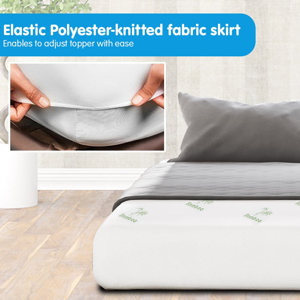 Laura Hill Fitted Bamboo Mattress Protector - King