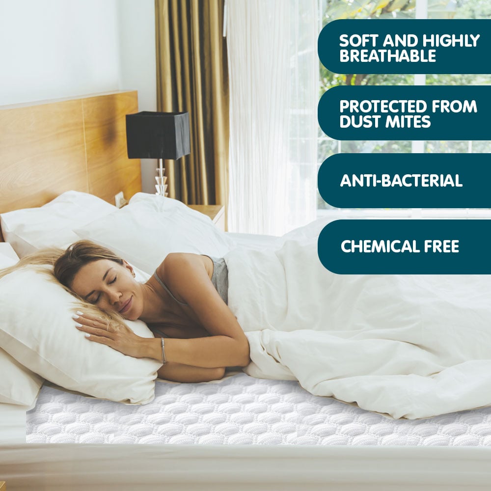 Laura Hill Fitted Cool Max Mattress Protector - King