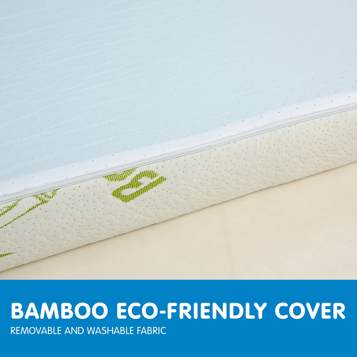 Cool GEL Memory Foam Mattress Topper - Queen