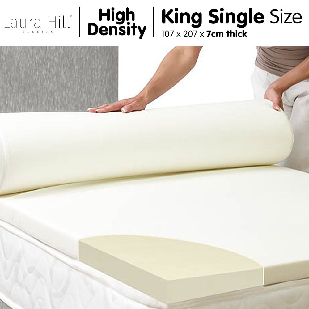 Mattress Foam Topper 7cm - King Single
