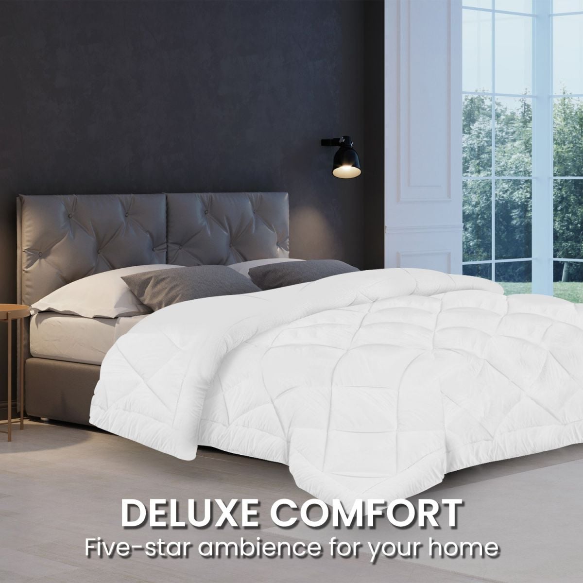 Laura Hill 400GSM Microfibre Bamboo Quilt Comforter Doona