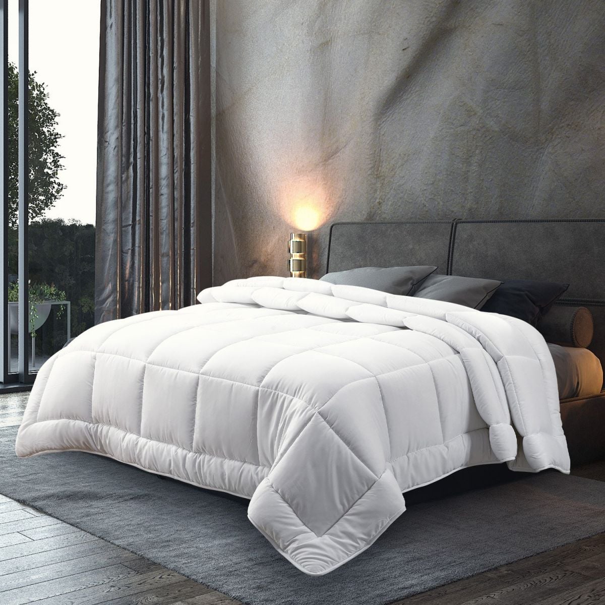 Laura Hill 500GSM Duck Down Feather Quilt Comforter Doona - Queen