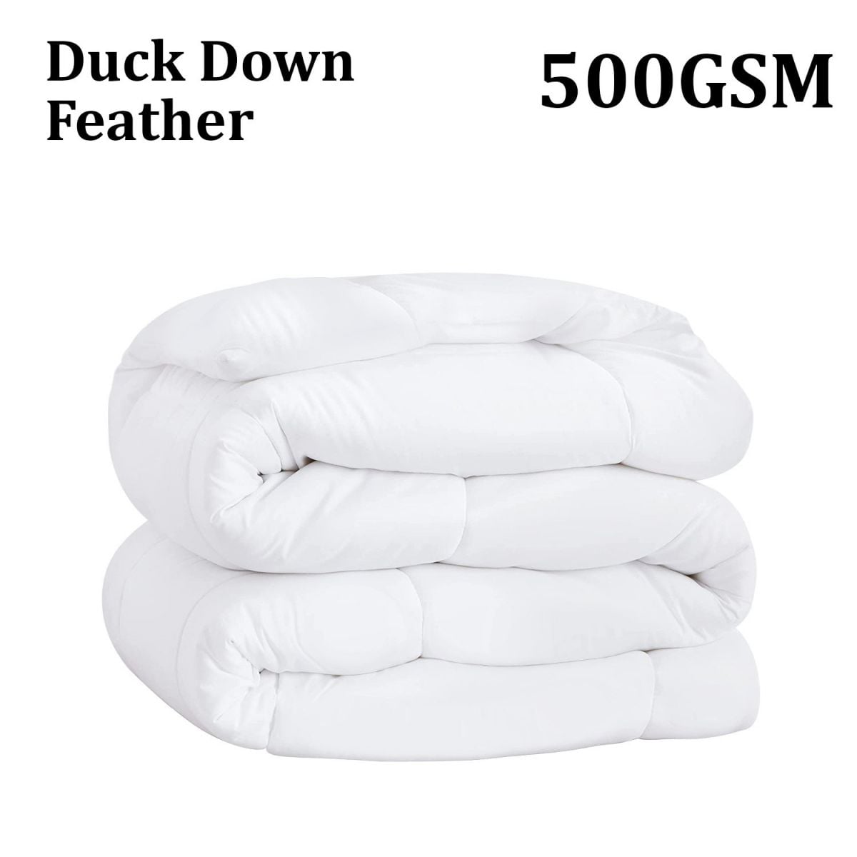 Laura Hill 500GSM Duck Down Feather Quilt Comforter Doona - Queen