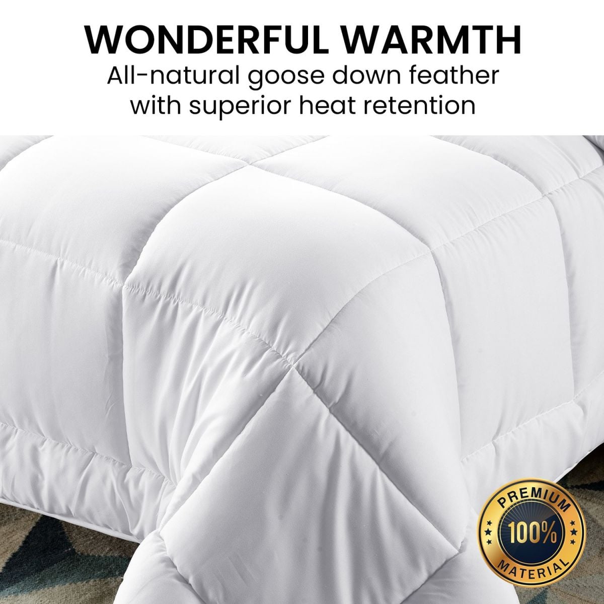 Laura Hill 700GSM Goose Down Feather Quilt Duvet Doona - Queen