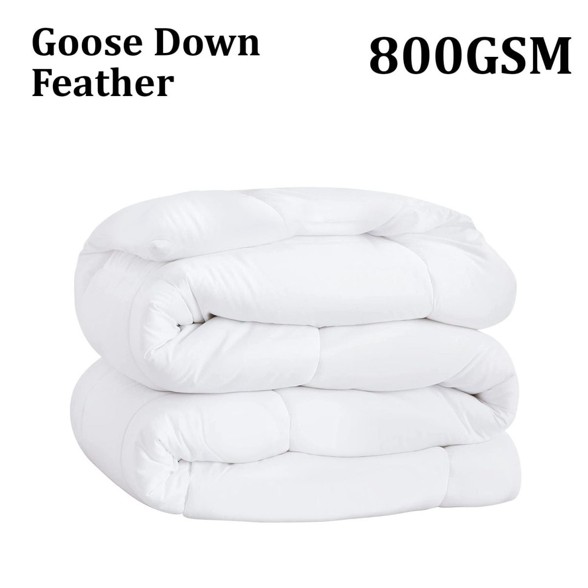 Laura Hill 800GSM Goose Down Feather Comforter Doona - King
